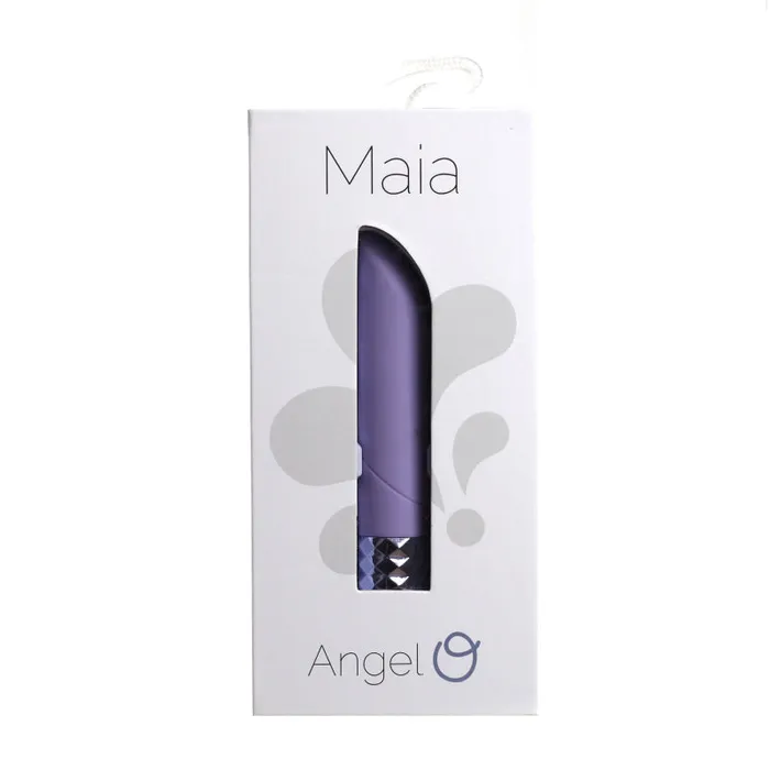 Vibrators | Angel Crystal Gems Bullet - Purple - Maia Toys Vibrators | Angel Crystal Gems Bullet - Purple - Maia Toys