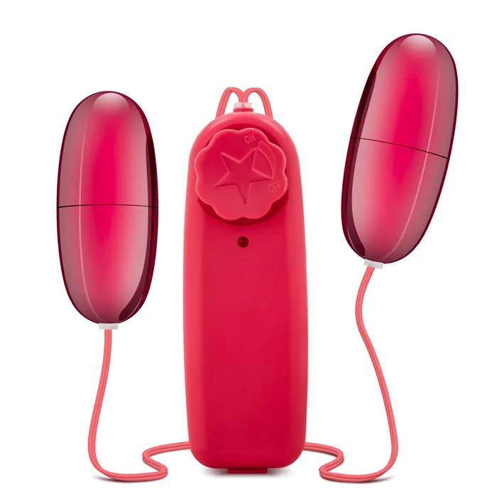 Vibrators Blush Novelties B Yours Double Pop Eggs Cerise