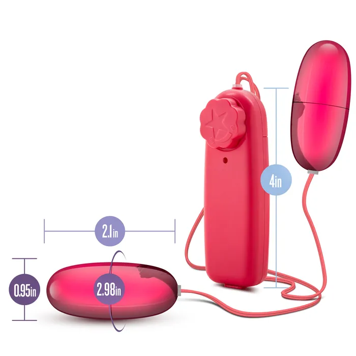 Vibrators | Blush Novelties B Yours Double Pop Eggs - Cerise