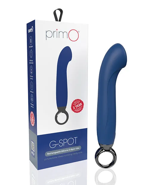 Vibrators | Bushman Primo G-spot Vibrator - Blueberry - Bushman Products