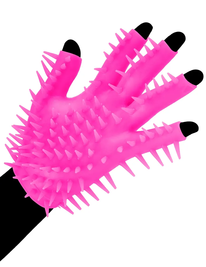 Vibrators Neon Luv Glove Pink Pipedream