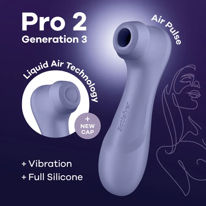 Vibrators Satisfyer Satisfyer Pro 2 Gen 3 Lilac Rechargeable Clit Stimulator 4051895 Vibrators Satisfyer Satisfyer Pro 2 Gen 3 Lilac Rechargeable Clit Stimulator 4051895