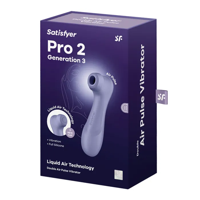 Vibrators | Satisfyer Satisfyer Pro 2 Gen 3 - Lilac -Rechargeable Clit Stimulator - 4051895 Vibrators | Satisfyer Satisfyer Pro 2 Gen 3 - Lilac -Rechargeable Clit Stimulator - 4051895