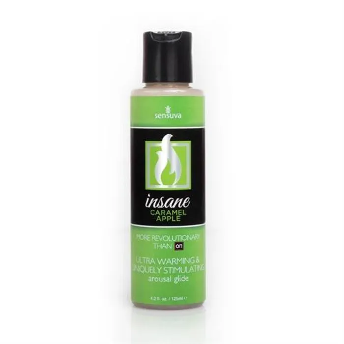 Vibrators Sensuva Insane Personal Moisturizer Carmel Apple 42 Oz