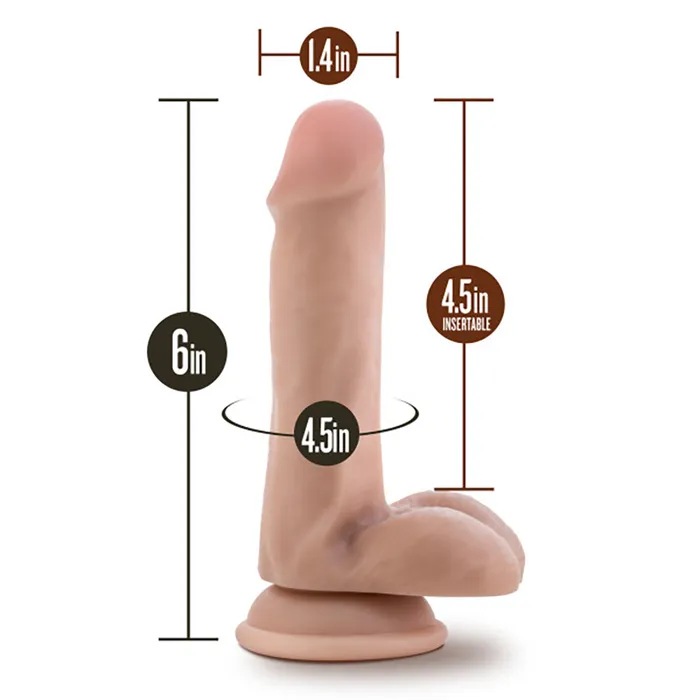 Blush Novelties Dildos Loverboy Ranger Rod Vanilla