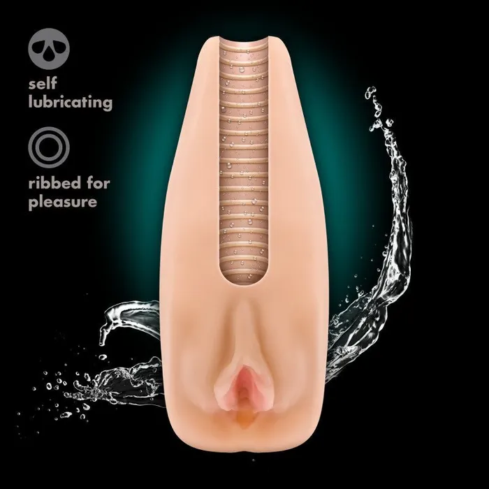 Blush Novelties Male Sex Toys M Elite Soft and Wet Natasha Flesh Vibrating Vagina Stroker Blush Novelties Male Sex Toys M Elite Soft and Wet Natasha Flesh Vibrating Vagina Stroker