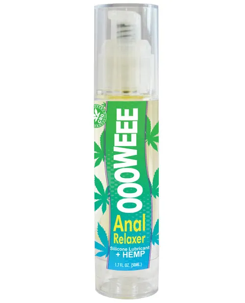 Body Action Products Anal Ooowee Anal Relaxing Lubricant wHemp Seed Oil 17 oz