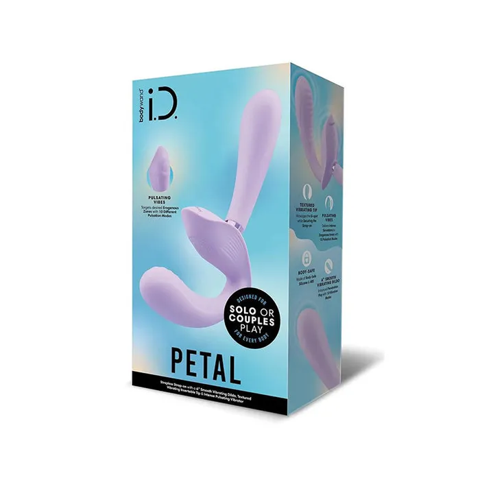 Bodywand Female Sex Toys Bodywand iD Petal Vibrating Strapless Strap On