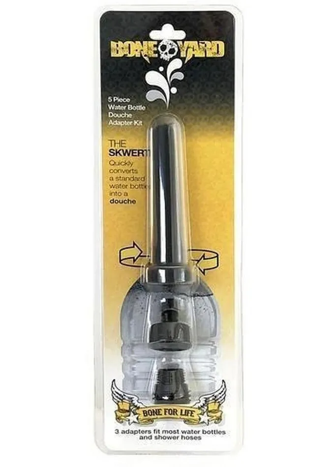 Boneyard The Skwert Silicone Douche Adaptor Kit Set Of Boneyard Anal Boneyard The Skwert Silicone Douche Adaptor Kit Set Of Boneyard Anal