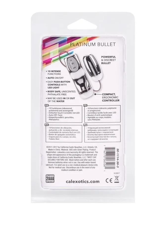 Bullets Female Sex Toys Extreme Pure Gold Power Bullet