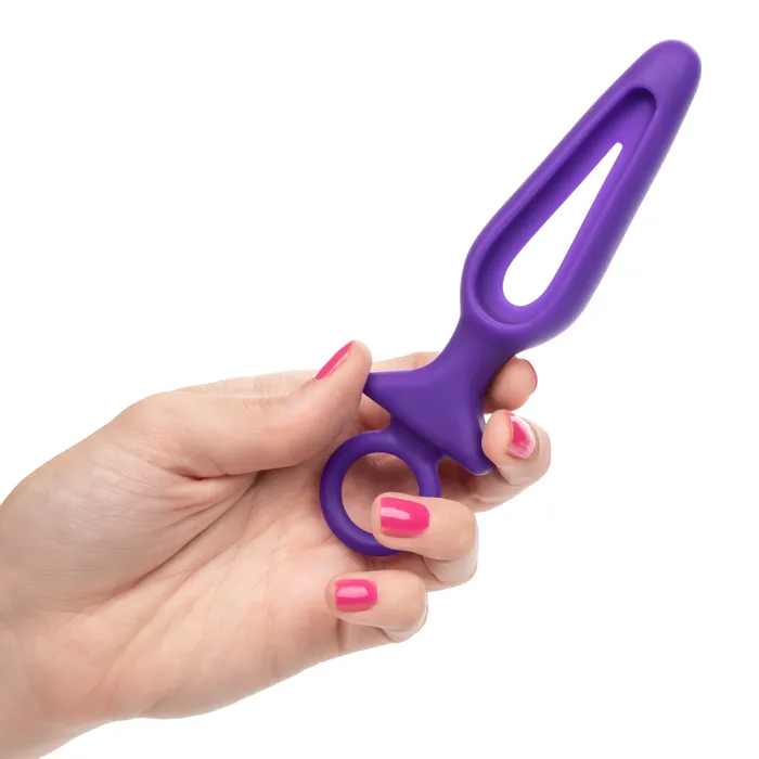 California Exotic Anal Booty Call Silicone Groove Probe Purple