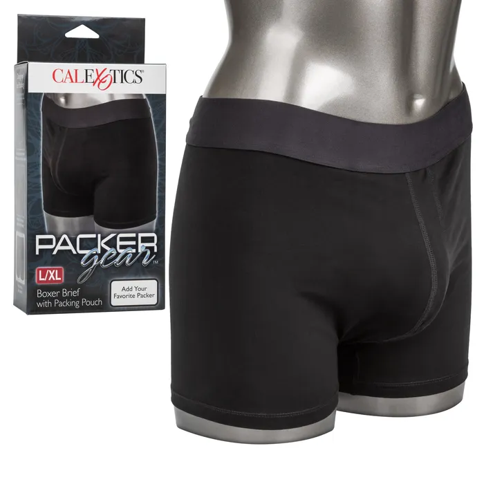 California Exotic Female Sex Toys Packer Gear Boxer Brief With Packing Pouch L Xl