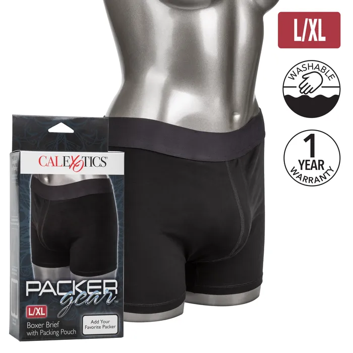 California Exotic Female Sex Toys Packer Gear Boxer Brief With Packing Pouch L Xl