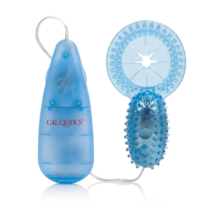 California Exotic Vibrators Shanes World His Vibraring Stimulator Blue