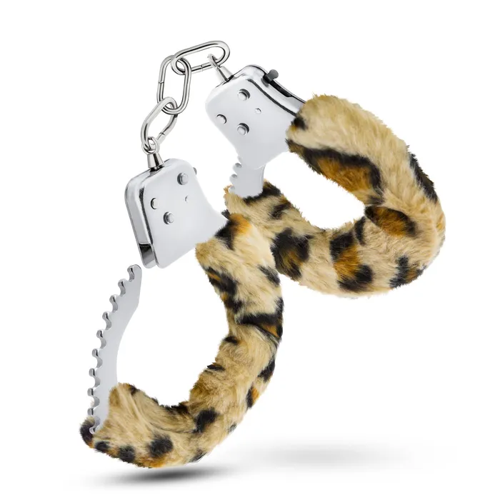 Couples Blush Novelties Temptasia Cuffs Leopard
