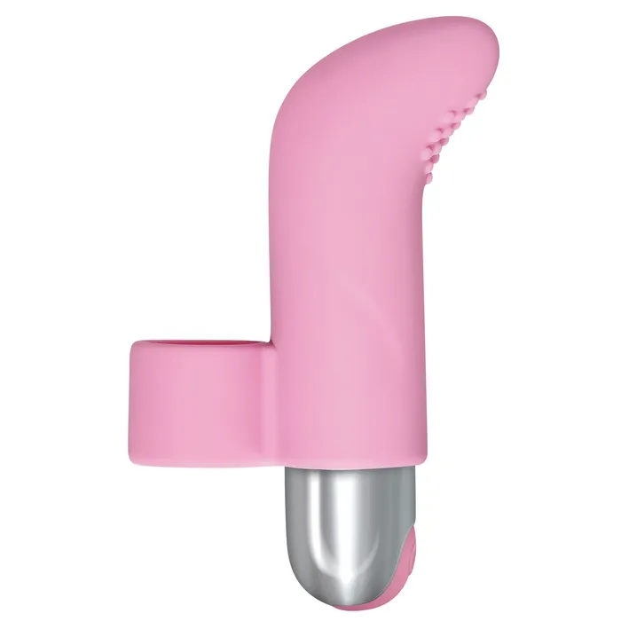 Curve Toys Vibrators Adam Eve Silicone Finger Vibe Pink