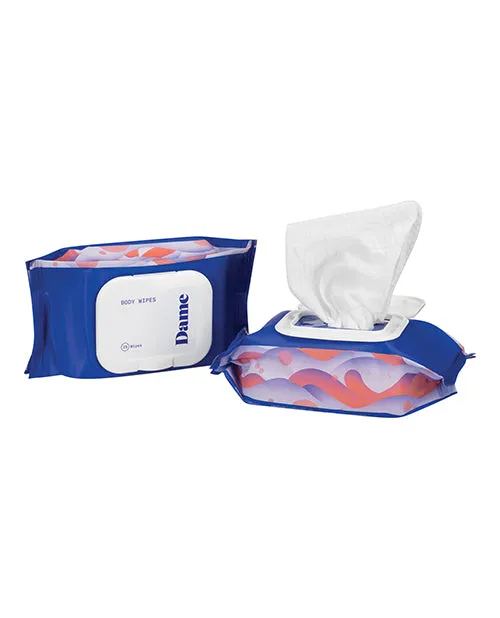 Dame Body Wipes Pack of 25 Mating Components LLCDba Dame P Male Sex Toys