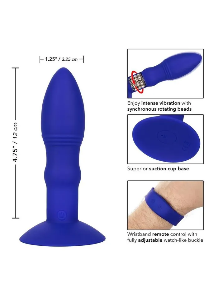 Eclipse Eclipse Wristband Remote Control Silicone Rechargeable Rimming Probe Anal