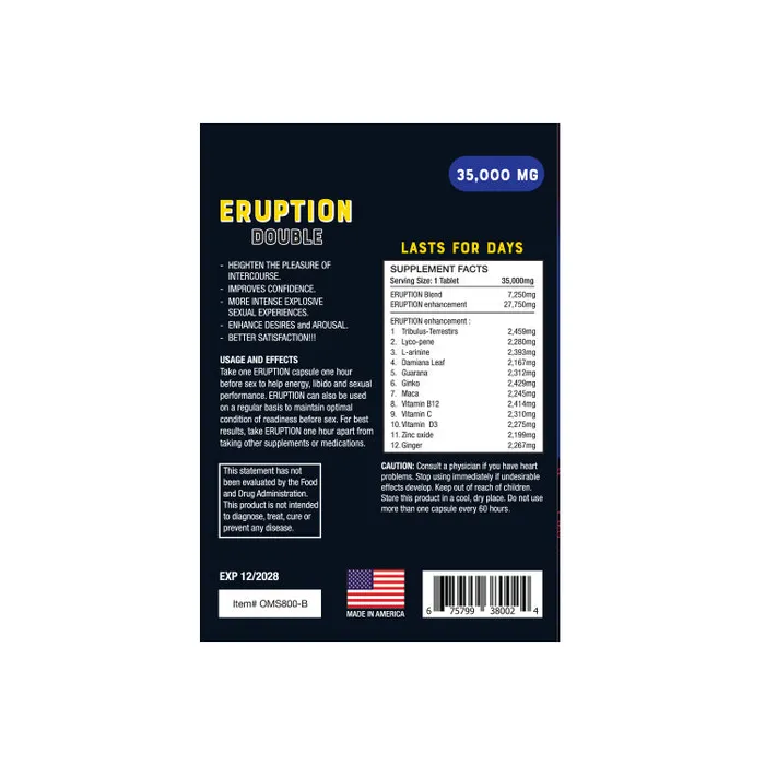 Eruption Supplement For Him Eruption Anal