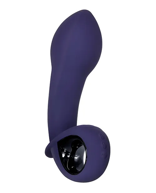 Evolved Novelties INC Vibrators Evolved Inflatable G Rechargeable Vibrator Purple
