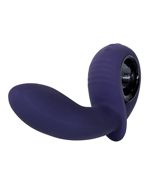 Evolved Novelties INC Vibrators Evolved Inflatable G Rechargeable Vibrator Purple