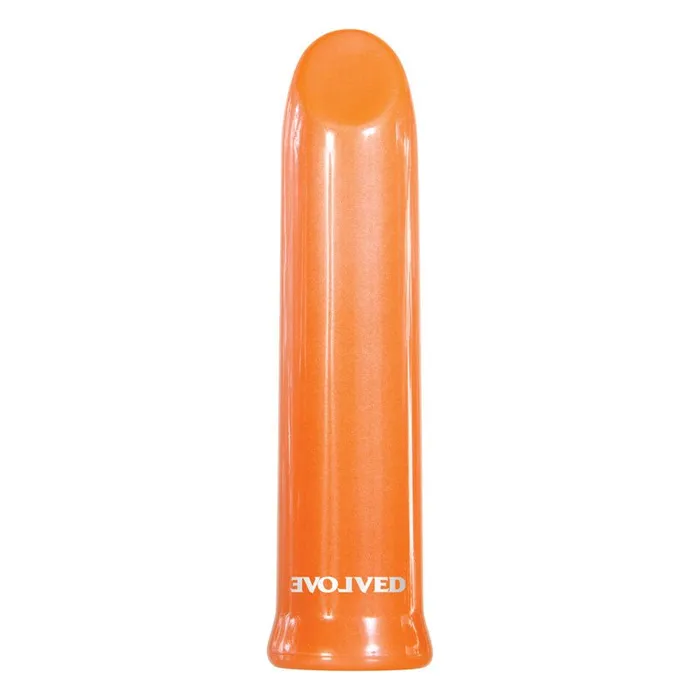Evolved Vibrators Evolved Lip Service Orange 10 cm USB Rechargeable Lipstick Vibrator Evolved Vibrators Evolved Lip Service Orange 10 cm USB Rechargeable Lipstick Vibrator