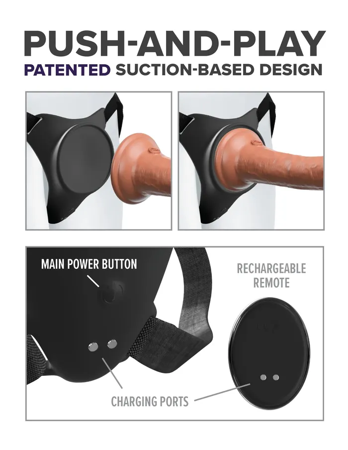 Female Sex Toys Body Dock GSpot Pro vibrating vagina plug strapon harness Pipedream