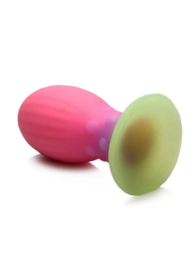Female Sex Toys Creature Cocks Creature Cocks Xeno Egg Glow In The Dark Silicone Egg
