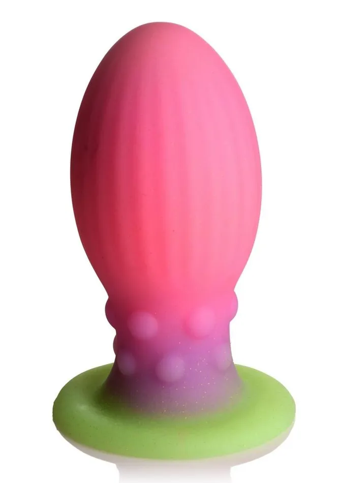 Female Sex Toys Creature Cocks Creature Cocks Xeno Egg Glow In The Dark Silicone Egg