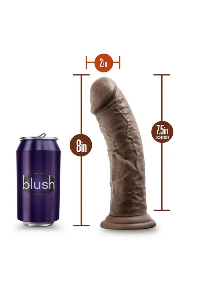 Female Sex Toys Dr Skin Dr Skin Plus Thick Posable Dildo with Suction Cup