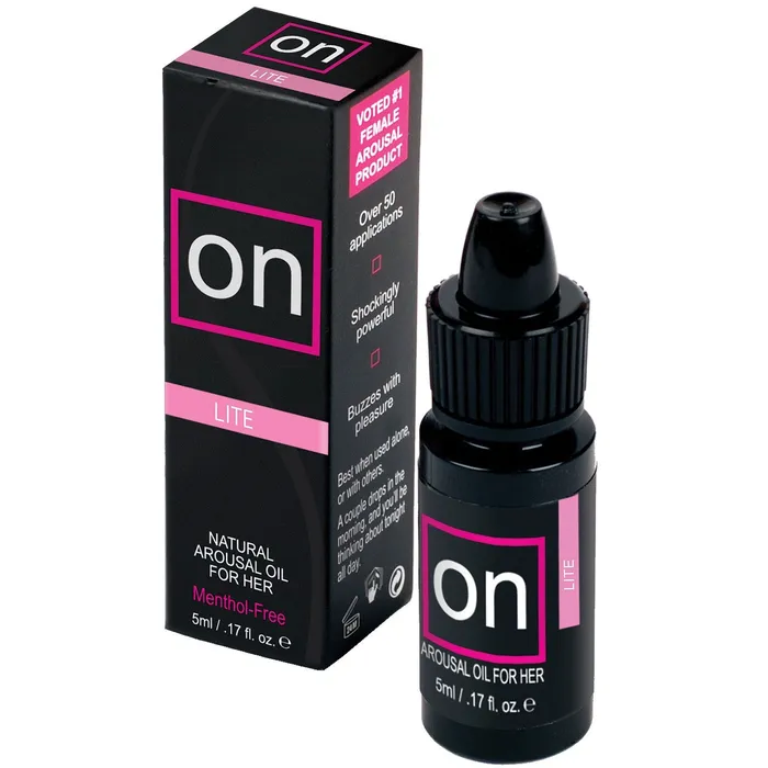 Female Sex Toys ON Natural Arousal Oil For Her Lite 5 ml Bottle Nasstoys