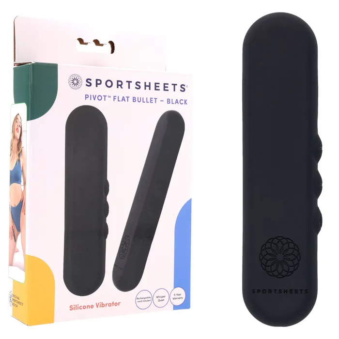 Female Sex Toys Sportsheets Pivot Flat Bullet Black 102 cm USB Rechargeable Bullet Female Sex Toys Sportsheets Pivot Flat Bullet Black 102 cm USB Rechargeable Bullet