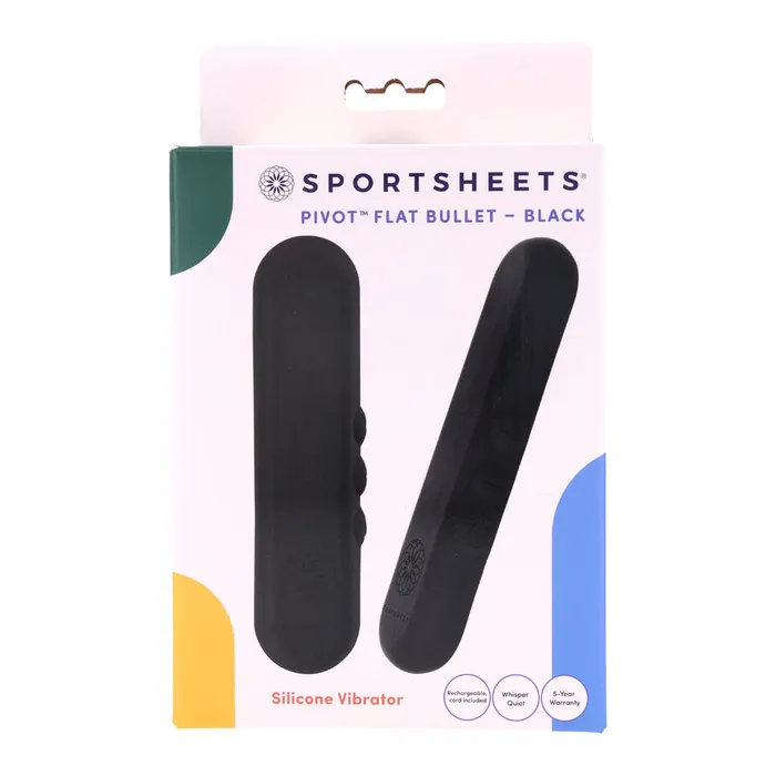 Female Sex Toys Sportsheets Pivot Flat Bullet Black 102 cm USB Rechargeable Bullet Female Sex Toys Sportsheets Pivot Flat Bullet Black 102 cm USB Rechargeable Bullet