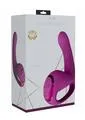 Female Sex Toys Vive by Shots Vive Riko Rechargeable Silicone Triple Motor Thumper with Finger Motion Vibrator
