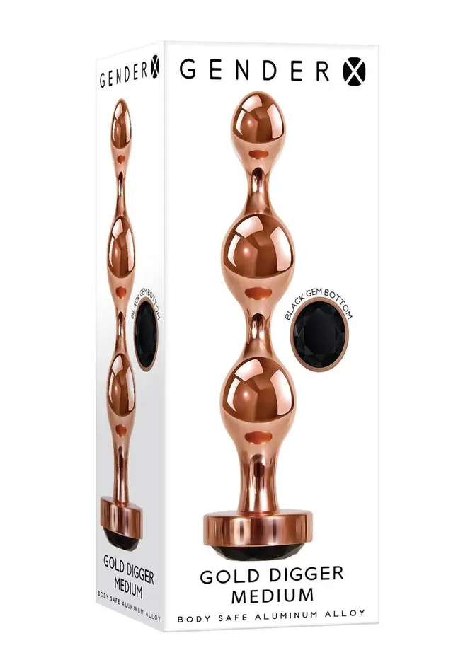 Gender X Anal Gender X Gold Digger Anal Plug