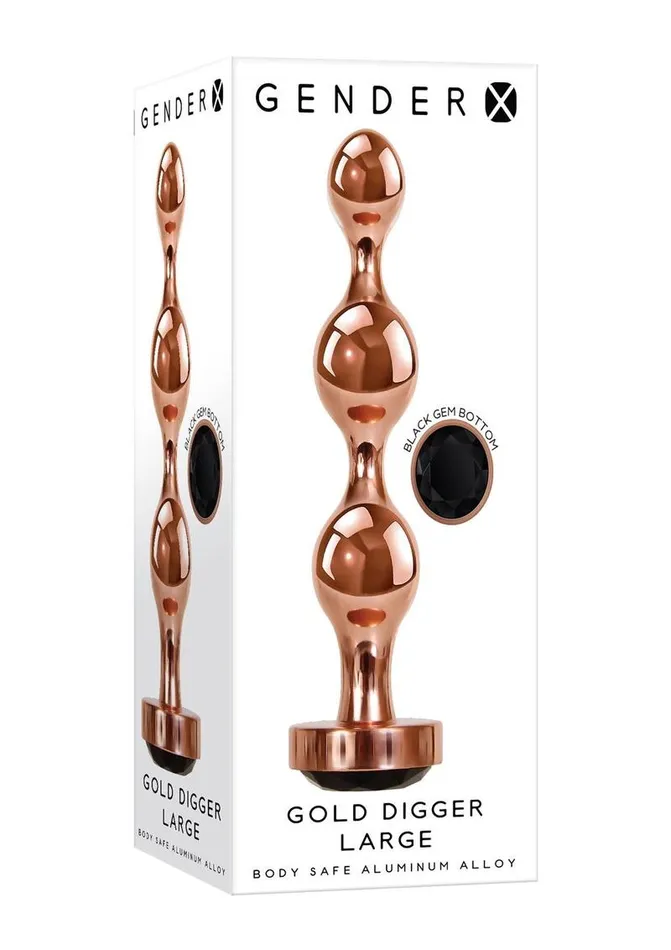 Gender X Anal Gender X Gold Digger Anal Plug