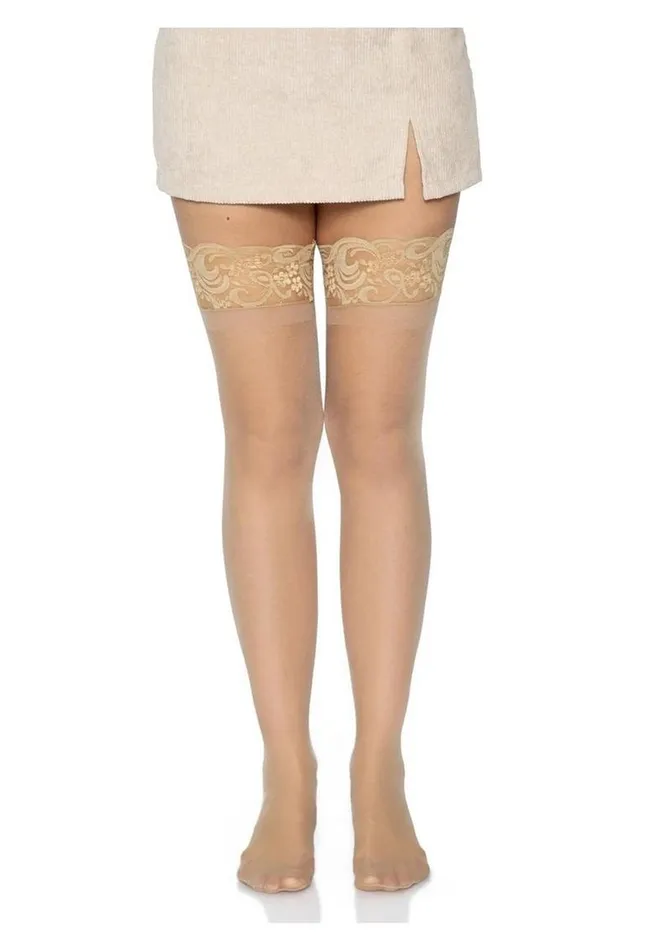 Hosiery Leg Avenue Stay Up 3in Lace Top Lycra Sheer Thigh High Leg Avenue