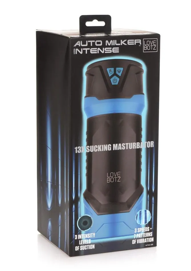 Lovebotz Lovebotz Auto Milker Intense Rechargeable Sucking Masturbator Male Sex Toys