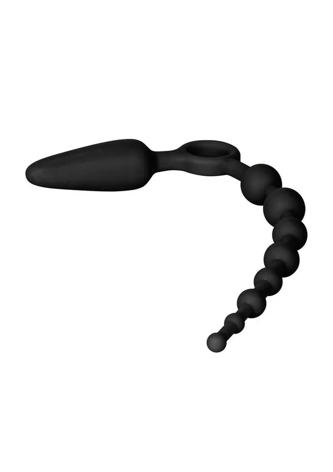 Male Sex Toys Booty Call Booty Call Booty Double Dare Silicone Vibrating Butt Plug with Anal Beads Male Sex Toys Booty Call Booty Call Booty Double Dare Silicone Vibrating Butt Plug with Anal Beads
