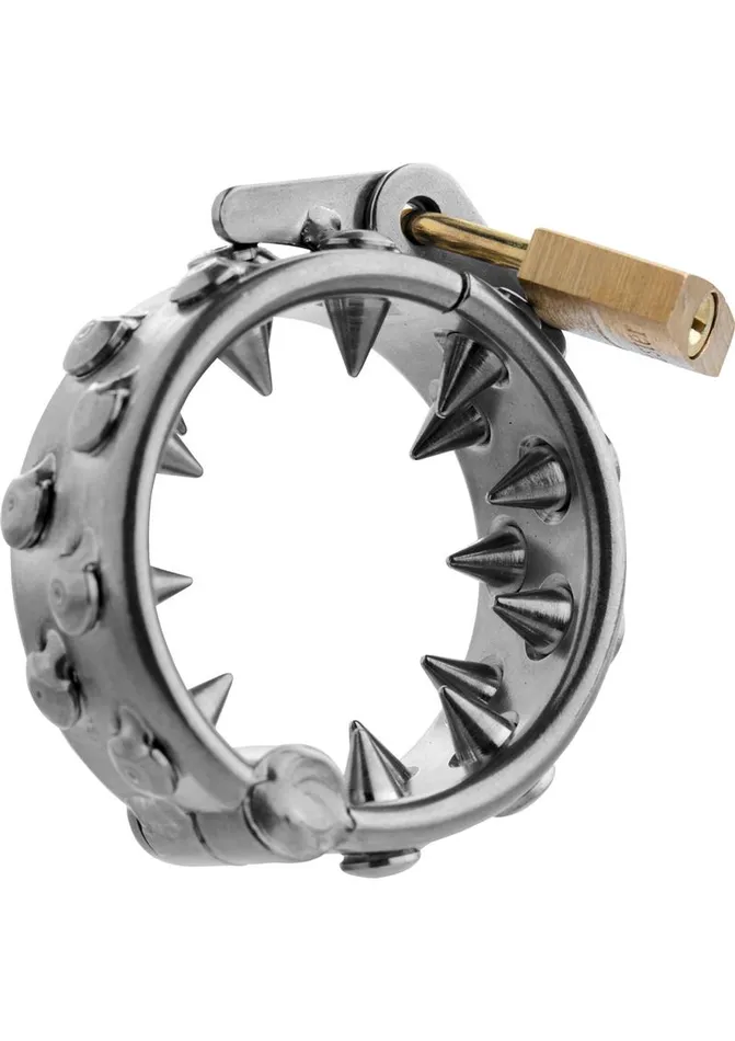 Male Sex Toys Master Series Impaler Locking CBT Ring with Spikes Master Series Male Sex Toys Master Series Impaler Locking CBT Ring with Spikes Master Series