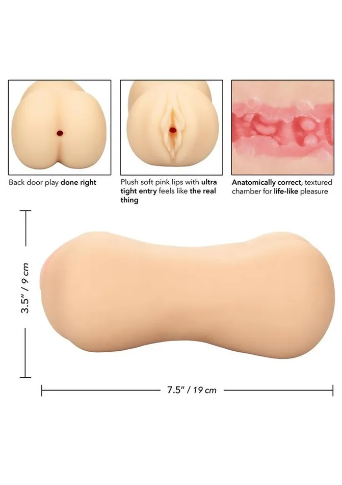 Male Sex Toys Stroke It Realistic Dual Ended Stroker Pussy and Ass Stroke It Male Sex Toys Stroke It Realistic Dual Ended Stroker Pussy and Ass Stroke It