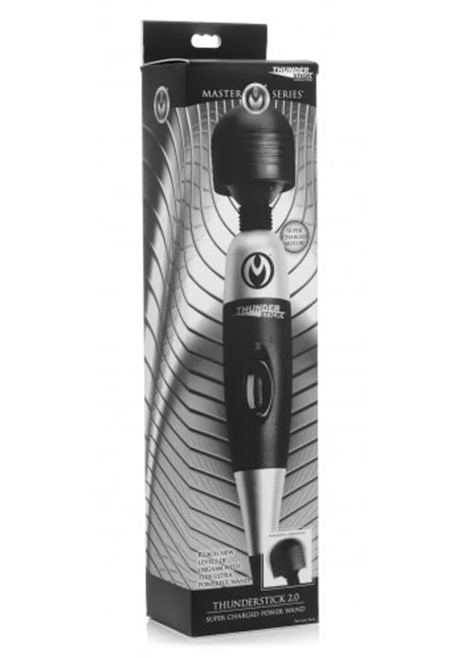 Master Series Male Sex Toys Master Series Thunderstick 20 Super Charged Power Wand