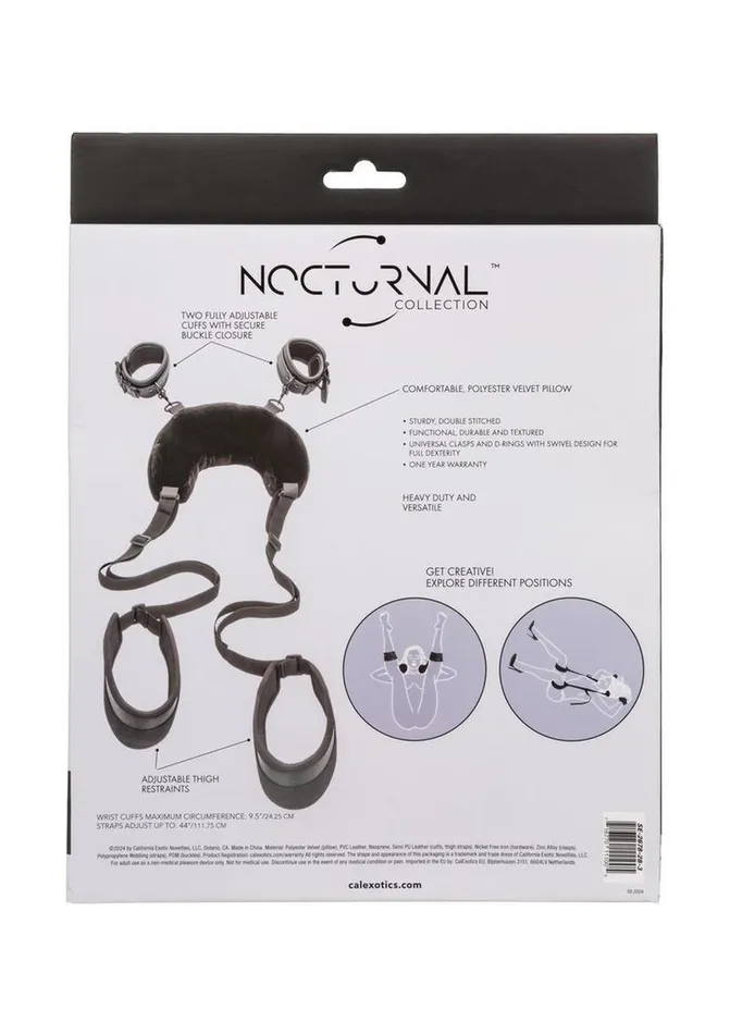 Nocturnal Female Sex Toys Nocturnal Collection Position Strap with Pillow