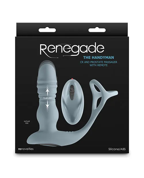 Ns Novelties INC Male Sex Toys Renegade The Handyman Gray