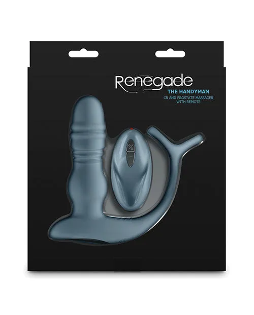 Ns Novelties INC Male Sex Toys Renegade The Handyman Gray