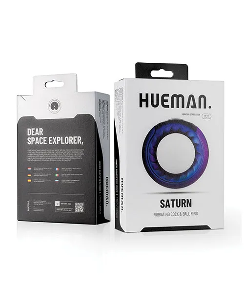 Onedc Hueman Saturn Vibrating CockBall Ring Purple Couples