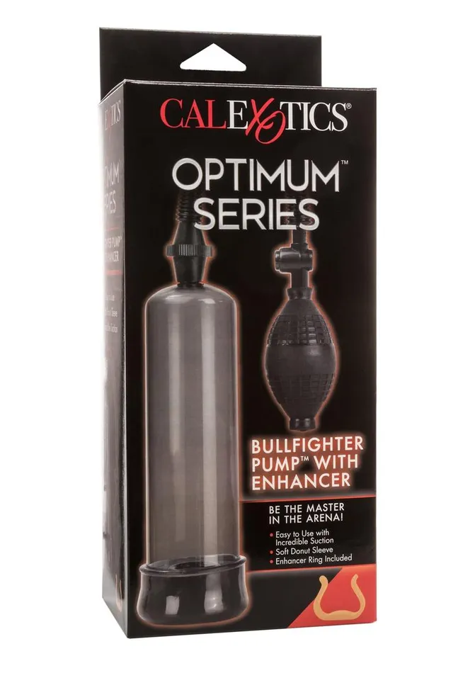 Optimum Series Bullfighter Pump with Enhancer Optimum Series Male Sex Toys