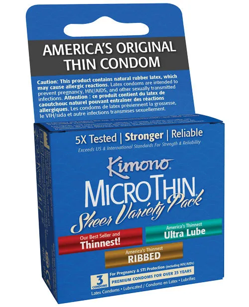 Paradise Marketing Enhancers Kimono Micro Thin Variety Pack