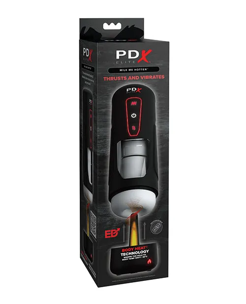 PDX Elite Milk Me Hotter Black Pdx Brands Vibrators