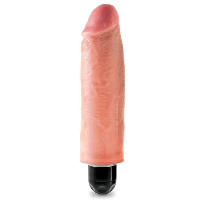 Pipedream King Cock 6 Vibrating Stiffy Light Dildos